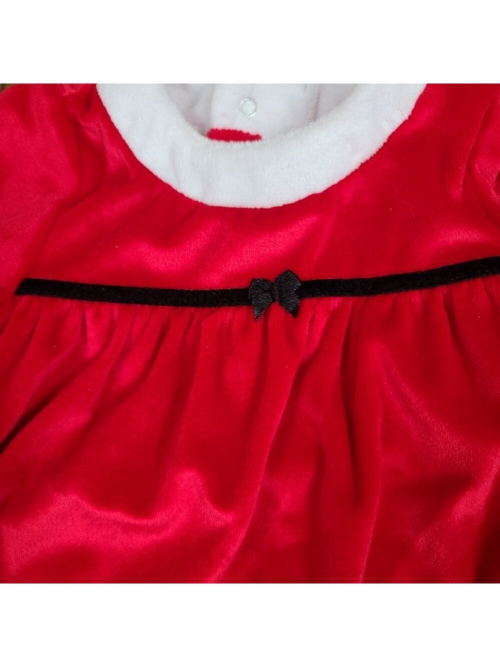 Carter's Just One Year Infant girls Xmas outfit 0-3months Dress and shoes - Picture 2 of 6